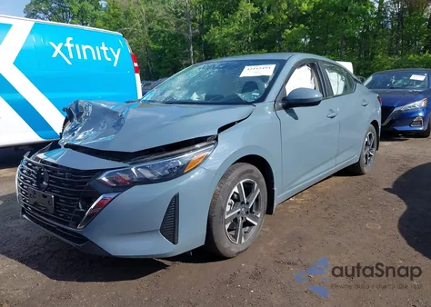 2025 Nissan Sentra Sv из США, поврежденный, VIN 3N1AB8CV7SY267667